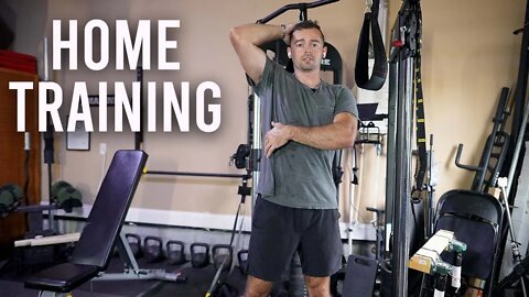 My Home Workout | Vlog 8.23.22 | Injury Recovery