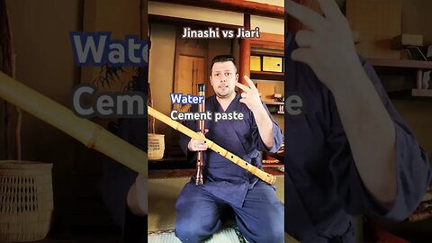 Main difference between #jinashi and #jiari #shakuhachi #lessons #komuso