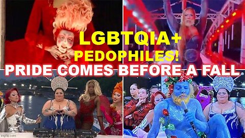 The Sick Satanic Transformation Of Man! Pedo LGBTQIA+ Pride Comes Before A Fall!