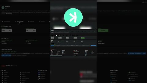 Solo Mining Kaspa Coin | How Much Hashrate Do You Need