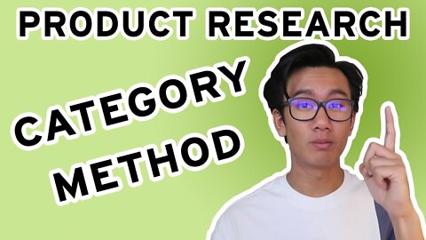 Aliexpress Category Strategy - Product Research Method (Dropshipping)