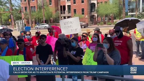 Democrats calling for investigation to see if Trump campaign and AZ Republican Party interfered with Maricopa County vote count