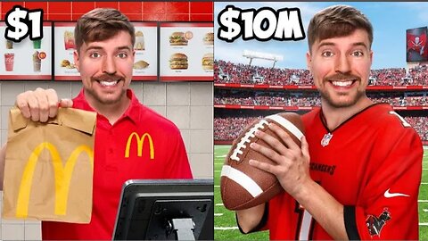 Mr Breast | $1 vs $10,000,000 Job!