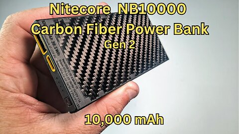 Nitecore NB10000 Gen2 Ultra Light Power Bank