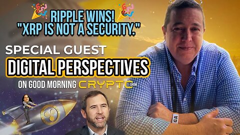 ⚠️ RIPPLE CONFIRMED - "XRP IS NOT A SECURITY" ⚠️ USA CRYPTO CLARITY, EXCHANGES & INSTITUTIONS (IPO)