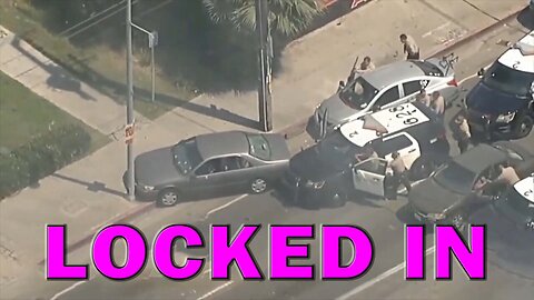 Car Jacker Gets Pinned By Cop’s Patrol Car And Then The Bullets Fly! LEO Round Table S09E165