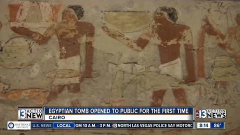 Ancient Egyptian tomb now open to public for the first time