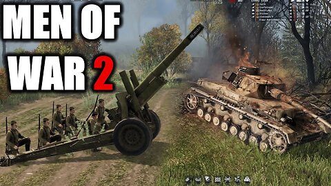 Intense Artillery Duel | Men of War 2 Multiplayer Playtest Artillery Gameplay