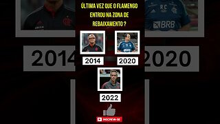 ENQUETE! ÚLTIMA VEZ DO FLAMENGO NA ZONA DE REBAIXAMENTO? - É TRETA!!! NOTÍCIAS DO FLAMENGO #Shorts