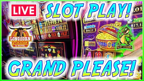 🔴 LIVE SLOT PLAY! JACKPOT'S INCOMING! DRAGON LINK, LUXURY LINE AND MORE! LONGHORN CASINO!