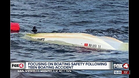 Focusing on boating safety following teen boating accident