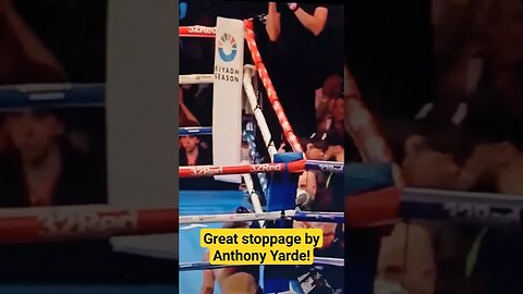 Great Stoppage by Anthony Yarde! #boxing #boxingfight #boxingcommentary #proboxing #boxingmatch