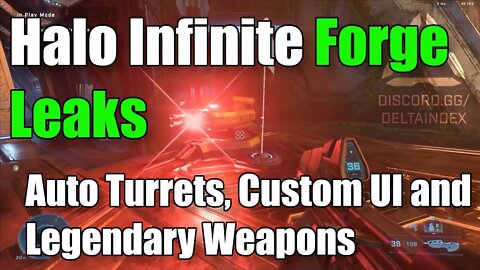 Forge Leaks - Autoturret, Custom UI and Epic Weapons - Halo Infinite