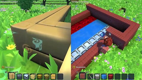 🌟🎮 Aventura em Dupla: Gameplay em Splitscreen de Portal Knights! 🎮🌟