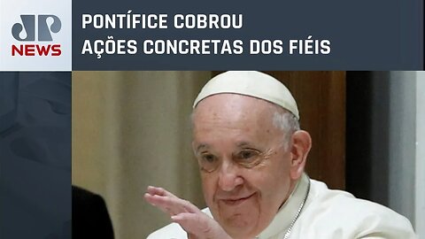 Papa Francisco pede orações por Turquia e Sìria, e paz na Ucrânia