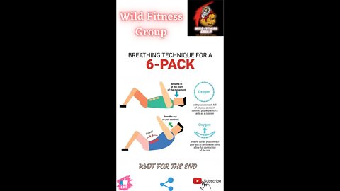 🔥Breathing technique for a 6-pack🔥#shorts🔥#viralshorts🔥#fitnessshorts🔥#wildfitnessgroup🔥