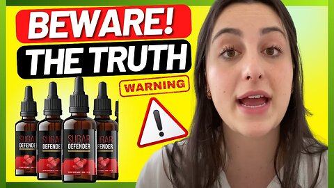 SUGAR DEFENDER - (BEWARE!THE TRUTH) - Sugar Defender Reviews - Sugar Defender Blood Sugar Supplement