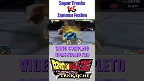 Super Trunks Vs. Zamasu Fusion #shorts #db #dbz #dbgt #dbs #dbkai #ssj2goku #dragonballgt #saiyanpow