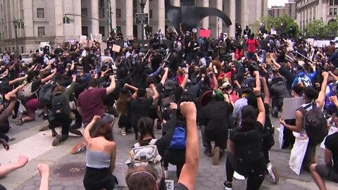 Kneeling now the symbol of protest for this generation, and an act of unity between protesters, police