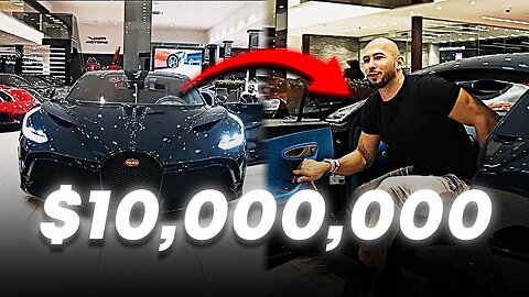 Andrew Tate Shopping At $300M Dubai Car Dealership