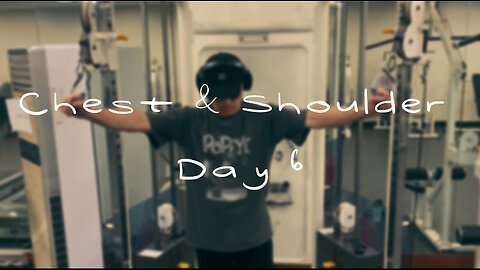 Winter Bulk Day 6 - Chest and Shoulder ( Top #1 Shoulder workout)