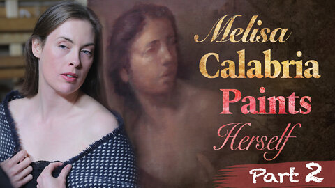 Composing a Narrative Self-portrait Painting (2/2) | Demonstration by Melisa Calabria