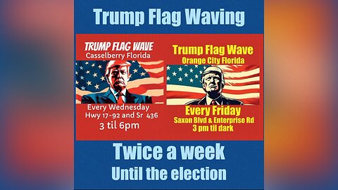 New flag wave location on Wednesdays