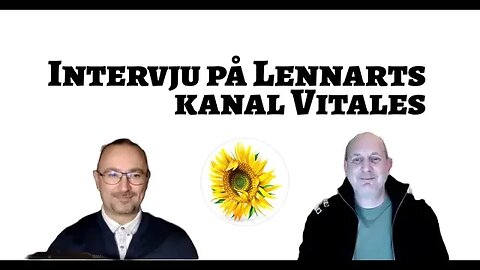 Varför så mycket ondska? Intervju på Vitales