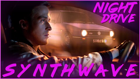 Indie Synthwave Radio While Driving At Night - (1987) Volkswagen Golf GTI 16V