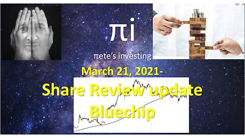 Share Review Update Bluechip Mar 21 2021 - Is there stability to our portfolio?