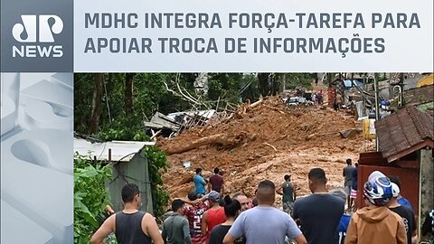 Disque 100 presta assistência às vítimas das chuvas no litoral norte de SP