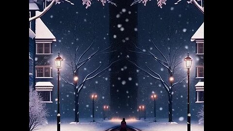 Footage 14: Snowy night