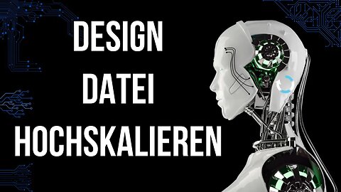 Dateigröße von vielen Designs erhöhen mit KI / AI Tool - Print on Demand T-Shirt Business