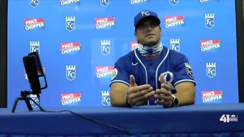 Mike Matheny on Salvy: 'We'll continue to encourage him.'