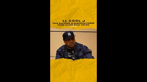 @llcoolj True success in business comes from loving what you do