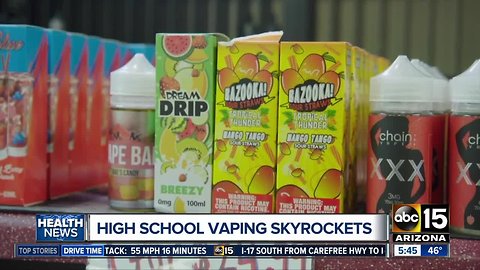 Most teen drug use is down, but officials fret vaping boom