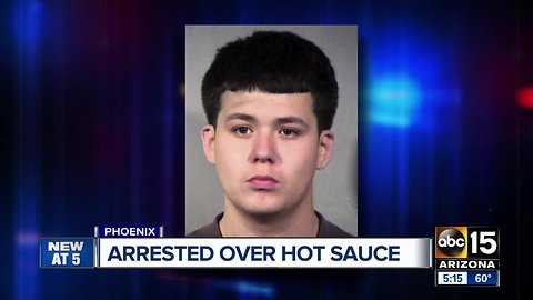 Man points gun at Phoenix restaurant worker for not getting hot sauce with fries, police say