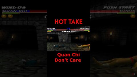 Mortal Kombat Gold: Hot Take - Quan Chi Don't Care #Shorts