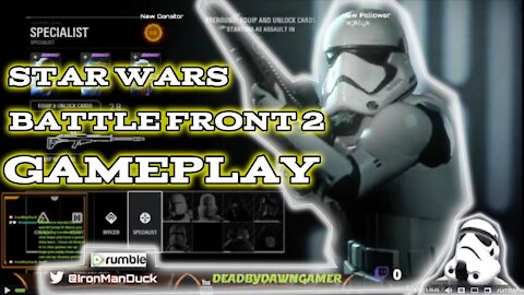 star wars battle front 2 game play 10 17 21