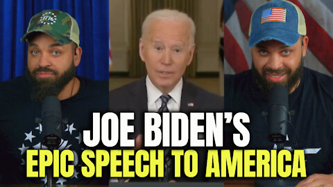 Joe Biden's 'EPIC SPEECH' To America