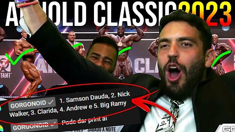 APOSTEI 300 REAIS NO SAMSON DAUDA E GANHEI!!! | Arnold Classic Ohio 2023