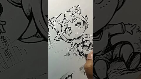 Estudo de linhas - CHIBI