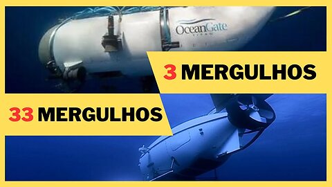 SUBMARINO QUE GRAVOU AS CENAS DO FILME TITANIC - MIR VS TITAN