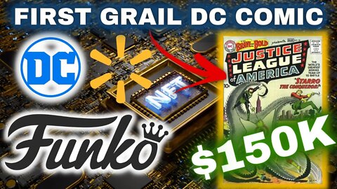 FIRST DC GRAIL COMIC NFT IS COMING! COMPLETE WITH PHYSICAL!