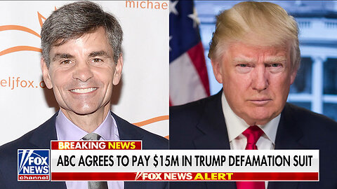 Another L For The Fake News! ABC Settles Trump Defamation Lawsuit For $15 Million & A Public Apology