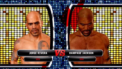 UFC Undisputed 3 Gameplay Rampage Jackson vs Jorge Rivera (Pride)