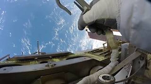 Action Cam Footage From October 2017 Spacewalk...