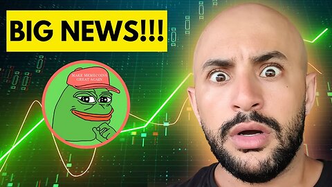 PEPE COIN: BIG NEWS!!!!!!!