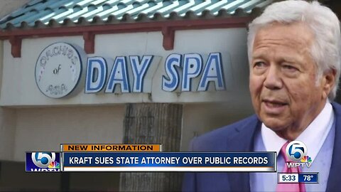 Robert Kraft sues state attorney in Palm Beach County over public records