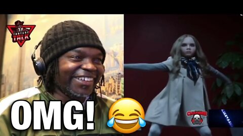 (((Reaction))) to the Megan movie trailer… 😱